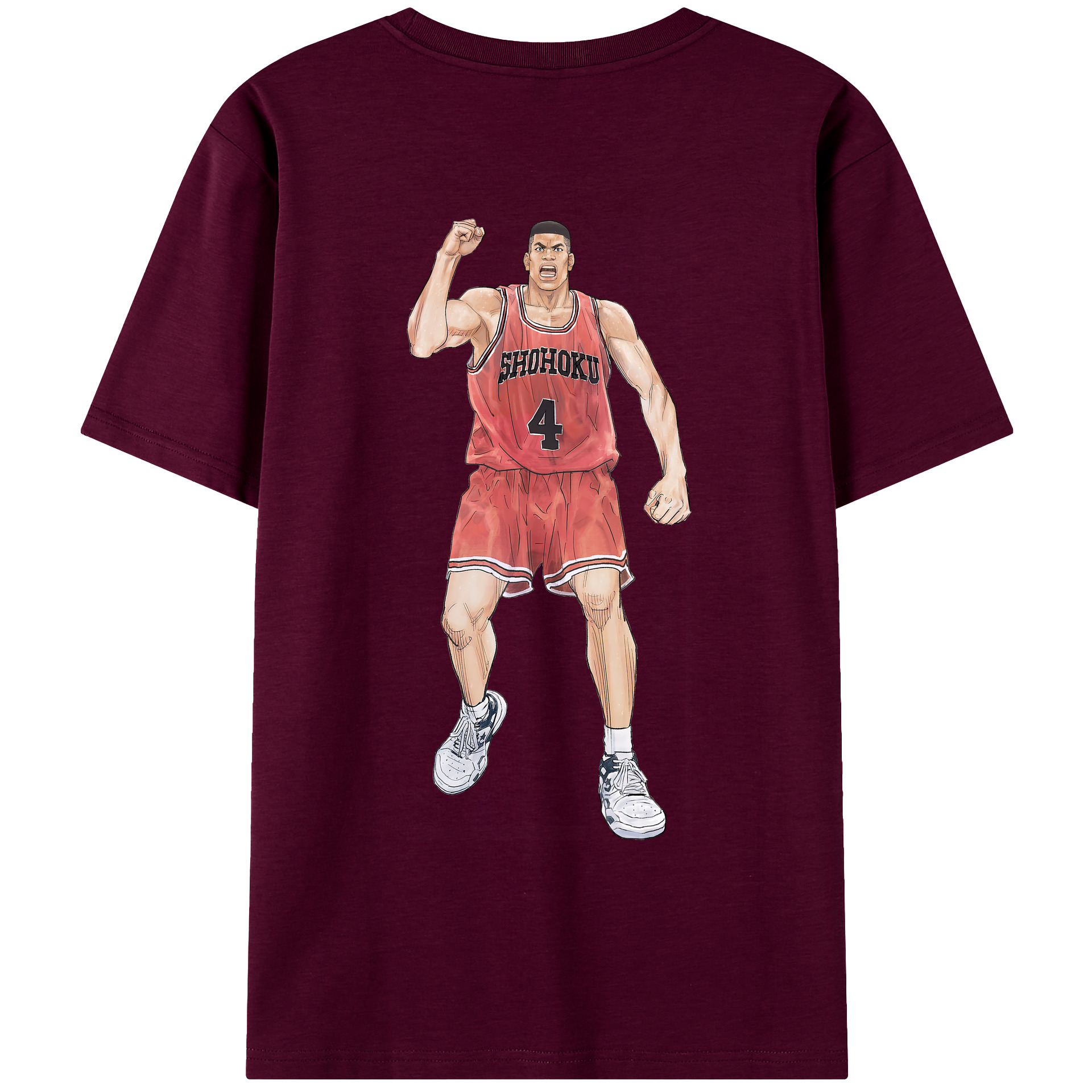 （画像用） SLAM DUNK／スラムダンク レディース半袖Tシャツ(バックプリント)